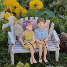  Charlie and Tilly Mini Fairy: Fairy Garden Miniature: Dollhouse Miniatures - Baby Feathers Gift Shop