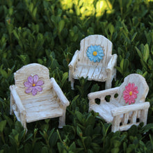  Daisy Chair (3 Colors) Fairy Garden Miniature Furniture - Baby Feathers Gift Shop