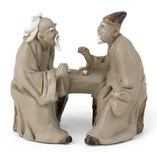  Conversing Mud Men Zen Garden, Mini Fairy Garden, Miniature Mudmen Bonsai Figurine - Baby Feathers Gift Shop