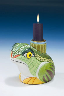  Frog Candle Holder - Baby Feathers Gift Shop