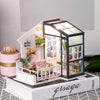 Balcony DIY Miniature Dollhouse Kit: DIY Mini Room Kit - Baby Feathers Gift Shop