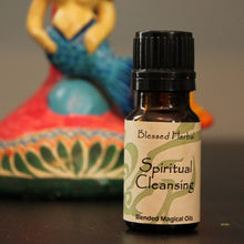  Spiritual Cleansing Blessed Herbal Oil: Lemongrass, Cedarwood Essential Oil Blend - Baby Feathers Gift Shop