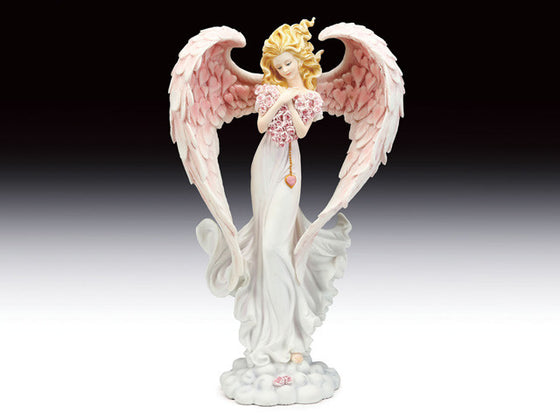 Angel Love with Roses - Baby Feathers Gift Shop