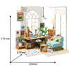 SoHo DIY Miniature Dollhouse Kit: DIY Mini Village Kit - Baby Feathers Gift Shop