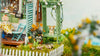 Flowery Sweets & Teas, Tea House DIY Miniature Dollhouse Kit: DIY Mini Village Kit - Baby Feathers Gift Shop