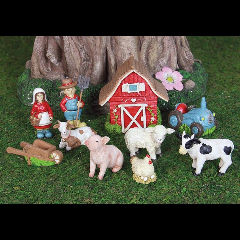  Fairy & Zen Garden; Dollhouse Miniature DIY Kits
