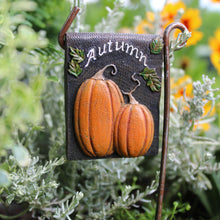  Welcome Fall Holiday Theme Fairy Sign 2 piece set: Fairy Garden Miniature Accessories - Baby Feathers Gift Shop