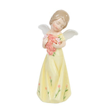  Rose Fine Porcelain Floral Angel - Baby Feathers Gift Shop