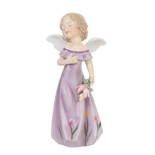  Tulips Fine Porcelain Floral Angel - Baby Feathers Gift Shop