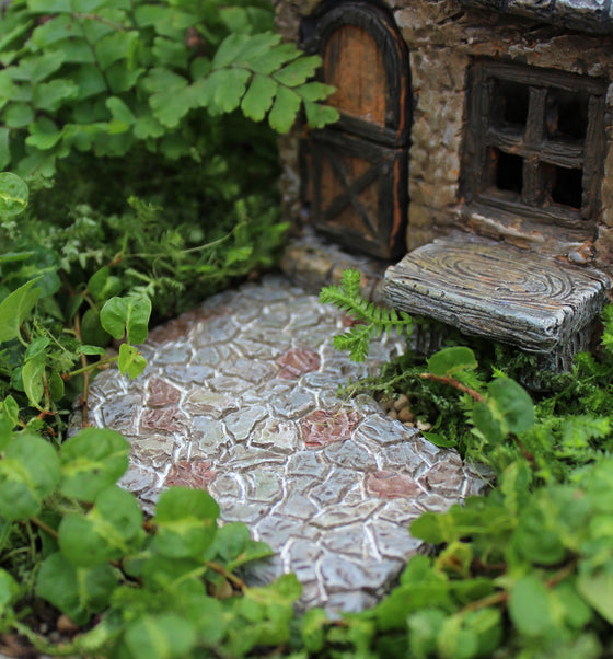 Curved Pathway: Fairy Garden Landscaping Miniature - Baby Feathers Gift Shop