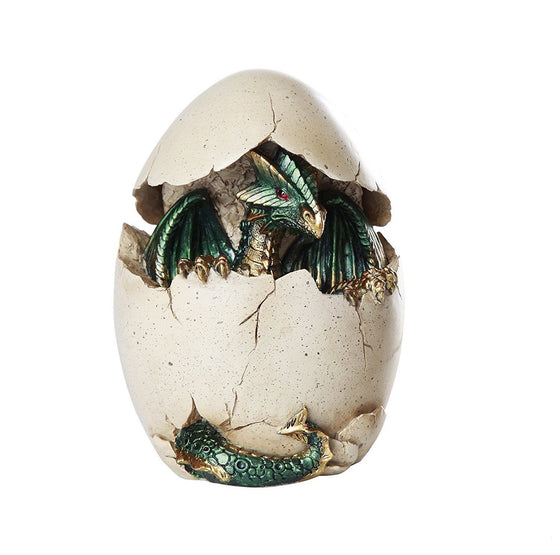 Baby Dragon Emerging From Egg with LED Light - Baby Feathers Gift Shop