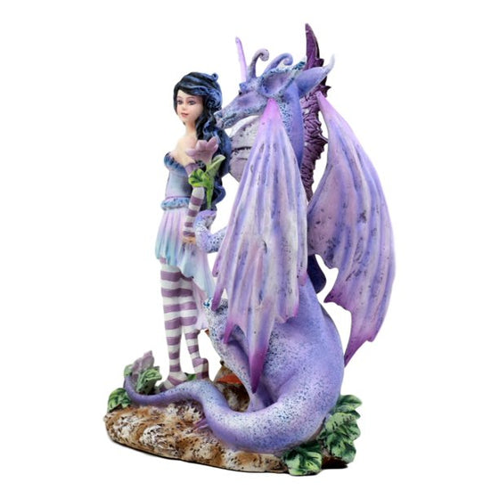 Amy Brown Dragons are Romantic Fairy: Fairy & Dragon Mystical Figurine - Baby Feathers Gift Shop