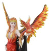 Fire Goddess Elemental Fairy With Blood Phoenix Figurine: Nene Thomas - Baby Feathers Gift Shop