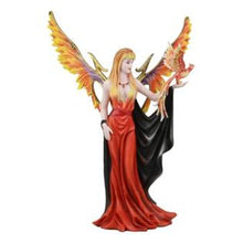  Fire Goddess Elemental Fairy With Blood Phoenix Figurine: Nene Thomas - Baby Feathers Gift Shop
