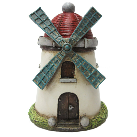 Windmill Miniature Fairy Garden Village Backyard Cottage - Baby Feathers Gift Shop