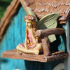 Kendall Sitting Mini Fairy: Fairy Garden Miniature - Baby Feathers Gift Shop