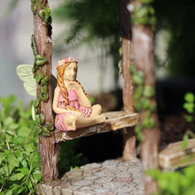  Kendall Sitting Mini Fairy: Fairy Garden Miniature - Baby Feathers Gift Shop