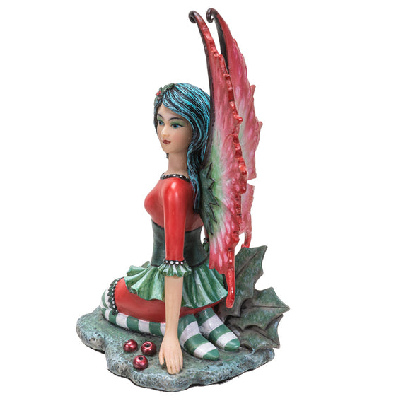 Amy Brown Holly Fairy: Christmas Fairy - Baby Feathers Gift Shop