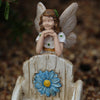 Rosie Mini Fairy: Fairy Garden Miniature: Dollhouse Miniatures - Baby Feathers Gift Shop