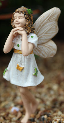  Rosie Mini Fairy: Fairy Garden Miniature: Dollhouse Miniatures - Baby Feathers Gift Shop
