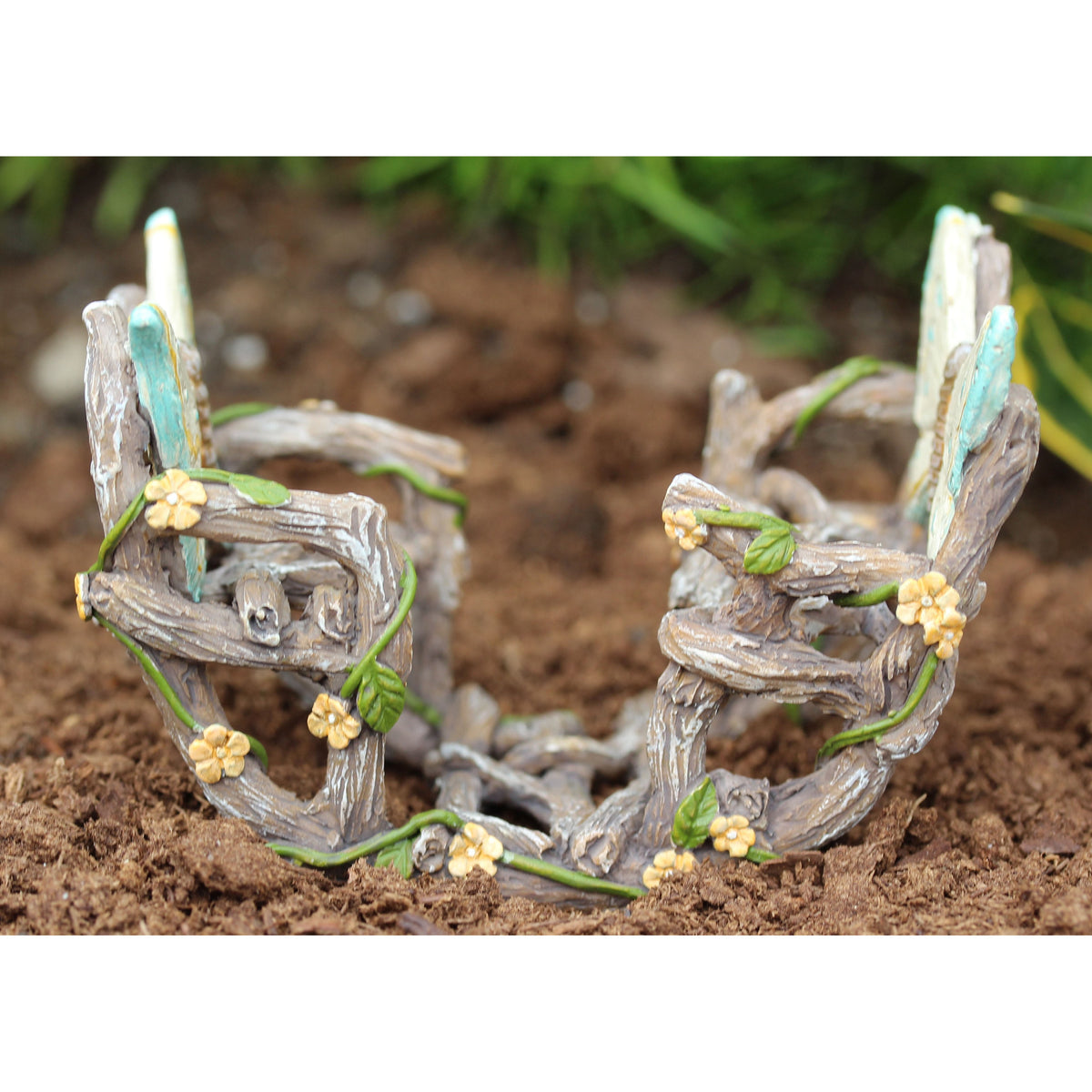 Butterfly Double Rocker: Fairy Garden Miniature Furniture – Baby ...