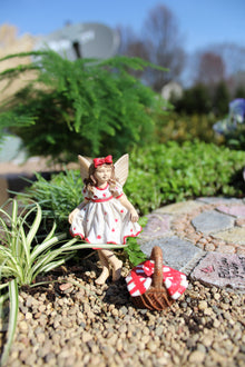  Janie Mini Fairy: Fairy Garden Miniature - Baby Feathers Gift Shop