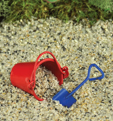  Sand, Pail and Shovel Set Beach Miniatures - Baby Feathers Gift Shop