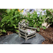  Fairy Throne Fairy Garden Chair: Fairy Miniature Furniture - Baby Feathers Gift Shop