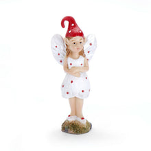  Nicky Mini Fairy: Standing Stake Mushroom Fairy Garden Miniature - Baby Feathers Gift Shop