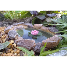  Lily Pad Pond II: Fairy Garden Landscaping Miniature - Baby Feathers Gift Shop