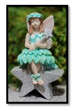  Bexley Caught a Star Miniature Fairy Garden Dollhouse Mini Fairy - Baby Feathers Gift Shop