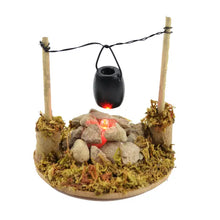  Fire Pit Mini Backyard Camping Fairy Garden Dollhouse Accessory - Baby Feathers Gift Shop