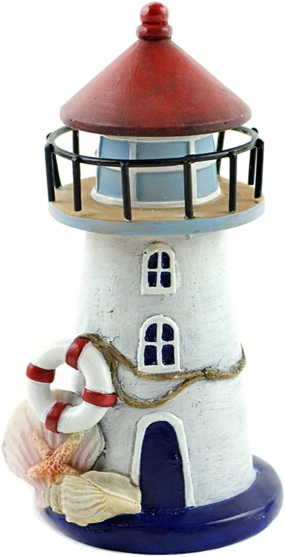 Lighthouse Miniature Backyard Beach Fairy Garden - Baby Feathers Gift Shop