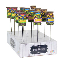  Tiki Face Pot Garden Stakes - in store only no shipping - Baby Feathers Gift Shop