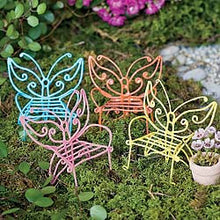  Butterfly Chairs Fairy Garden Miniature Furniture - Baby Feathers Gift Shop