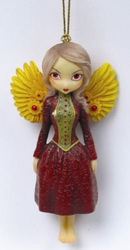 Mechanical Angel ll Ornament Strangeling by Jasmine Becket-Griffith - Baby Feathers Gift Shop