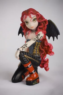  Terri Dark Fairy Angel by Myka Jelina - Baby Feathers Gift Shop