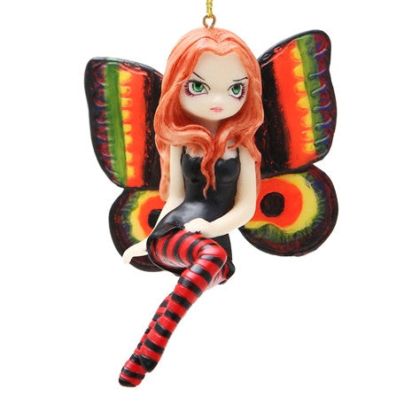 Vivid Wings Fairy Ornament Strangeling by Jasmine Becket-Griffith - Baby Feathers Gift Shop