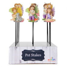  Fairy Pot Stakes Assortment: Garden Stakes - Baby Feathers Gift Shop