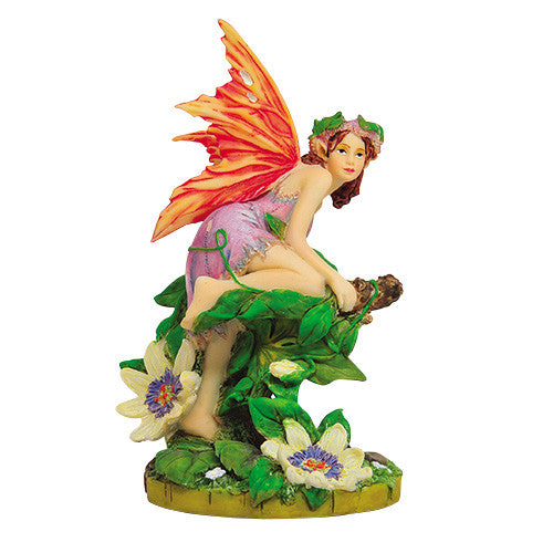 Passiflora Fairy Linda Ravenscroft Fairy Butterfly Collection Figurine - Baby Feathers Gift Shop