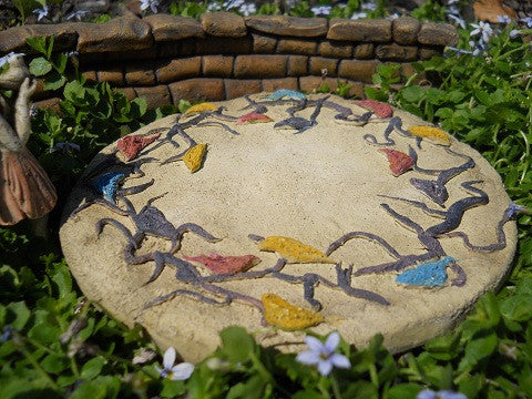 Bird Patio Pad Fairy Garden Miniature Landscaping - Baby Feathers Gift Shop
