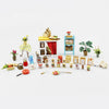 Jason's Kitchen DIY Dollhouse Miniature Kit: DIY Mini Village Kit - Baby Feathers Gift Shop