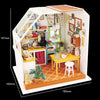 Jason's Kitchen DIY Dollhouse Miniature Kit: DIY Mini Village Kit - Baby Feathers Gift Shop