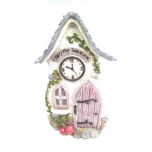  Fairy Door: Fairy Clock Tower Door: Fairy Garden Miniature - Baby Feathers Gift Shop