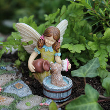  Katie Mini Fairy with Scruffy the Puppy Fairy Garden Miniature - Baby Feathers Gift Shop