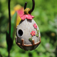  Flowering Birdhouse Fairy Garden Miniature Accessories - Baby Feathers Gift Shop
