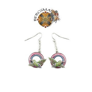 Hummers Night Dream Fairy Dangling Earrings by Jody Bergsma - Baby Feathers Gift Shop