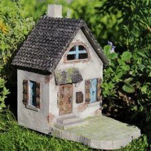  Hollybrook Cottage w/hinged door: Fairy Garden Minuature House - Baby Feathers Gift Shop
