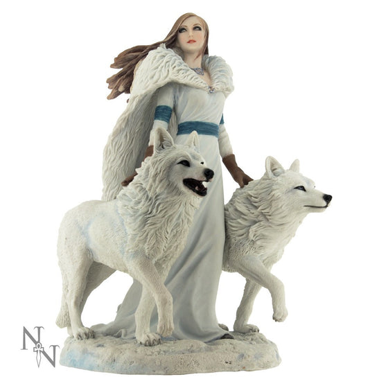 Anne Stokes Winter Guardians Figurine Nemesis Now - Baby Feathers Gift Shop