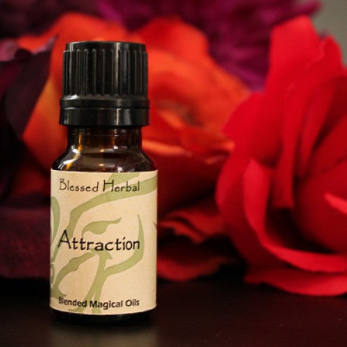 Attraction Love Blessed Herbal Oil: Essential Oil Patchouli, Lavender Blend - Baby Feathers Gift Shop
